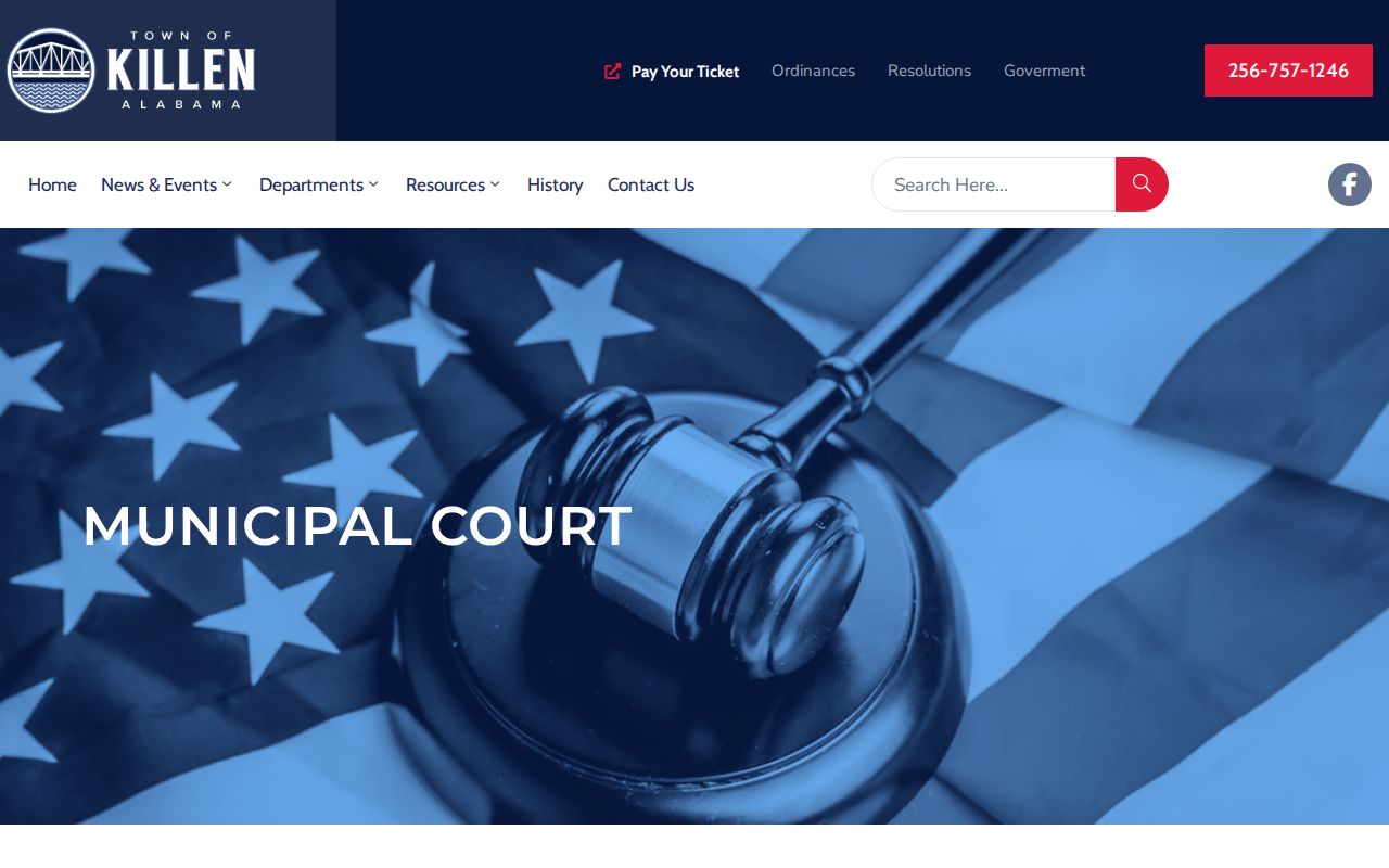 Killen warrant records and municipal court information