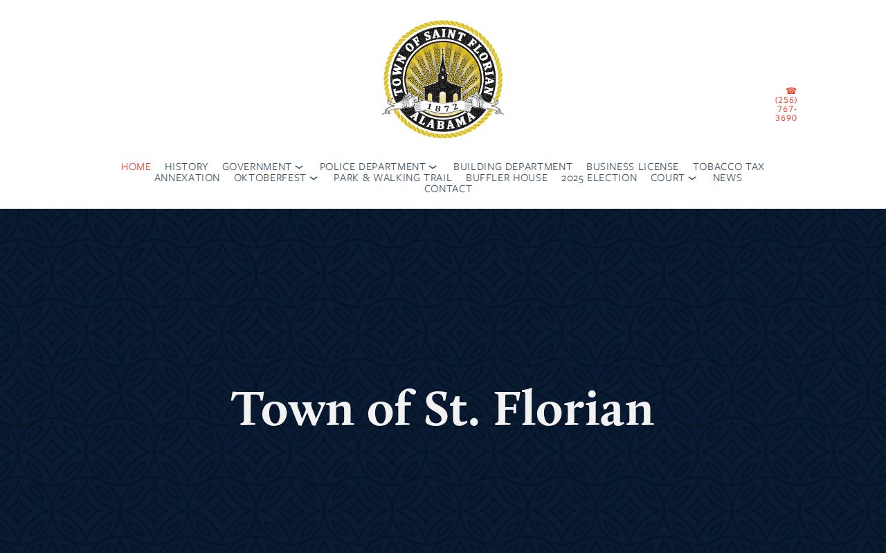 St. Florian Town Hall contact for warrant records
